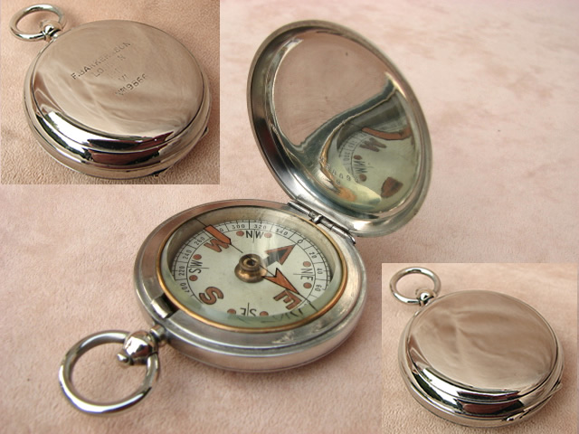 1917 British Army Officers pocket compass